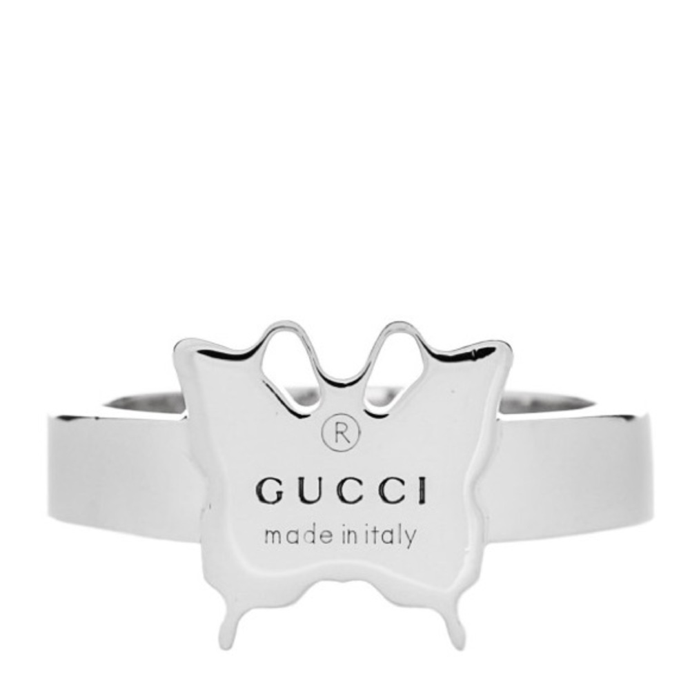 BRAND NEW ✨ GUCCI Sterling Silver Butterfly Ring - Picture 8 of 8
